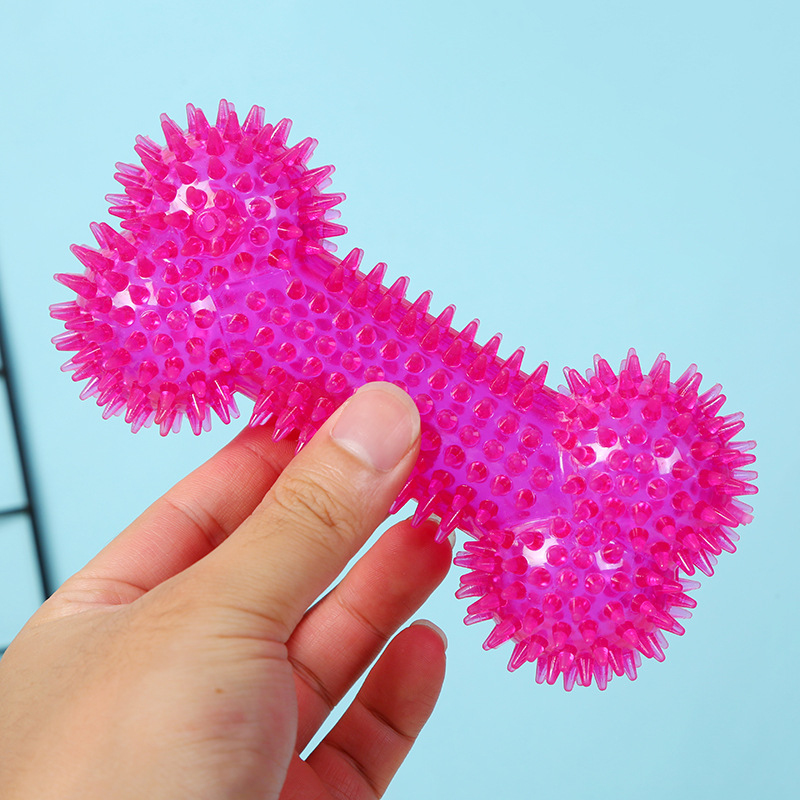 Pet Dog Chew Toy Bone-Shaped S - Interactive Squeaky Plush Dog Toy 评论和价格