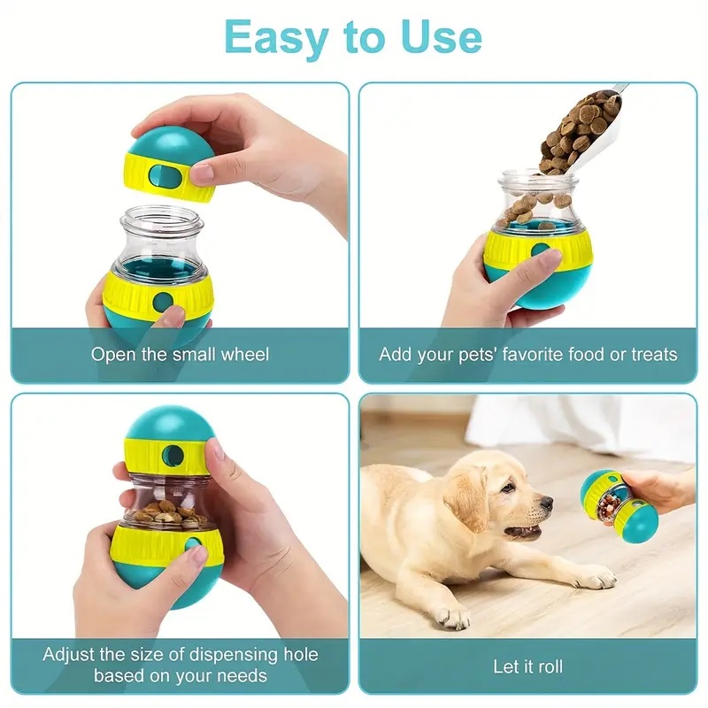 Interactive Dog Snack Dispense - Dog Puzzle Feeder Toy 评论和价格