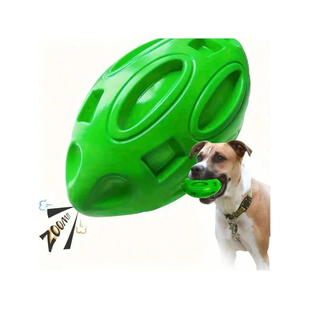 1pcs Indestructible Squeaky Ru - Indestructible Dog Chew Toy 评论和价格