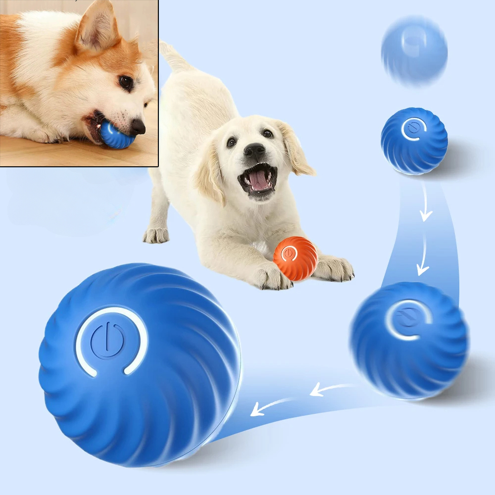 Automatic Moving Dog Toy Ball  - Automatic Moving Dog Ball 评论和价格